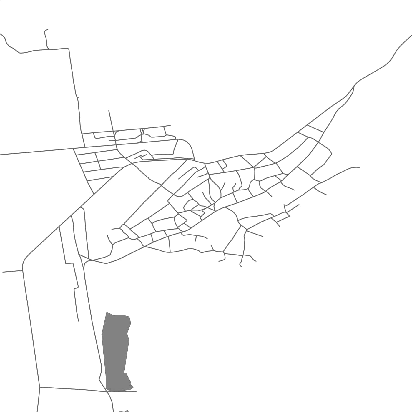 ROAD MAP OF MEREŞENI, MOLDOVA BY MAPBAKES