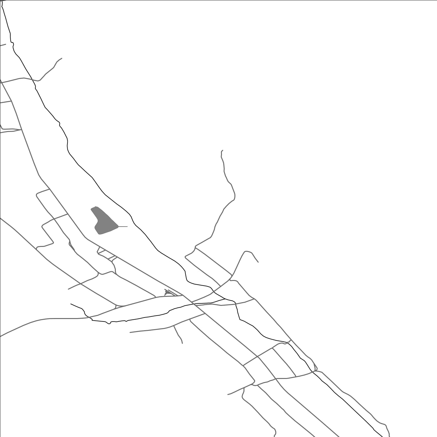 ROAD MAP OF MOSCOVEI, MOLDOVA BY MAPBAKES