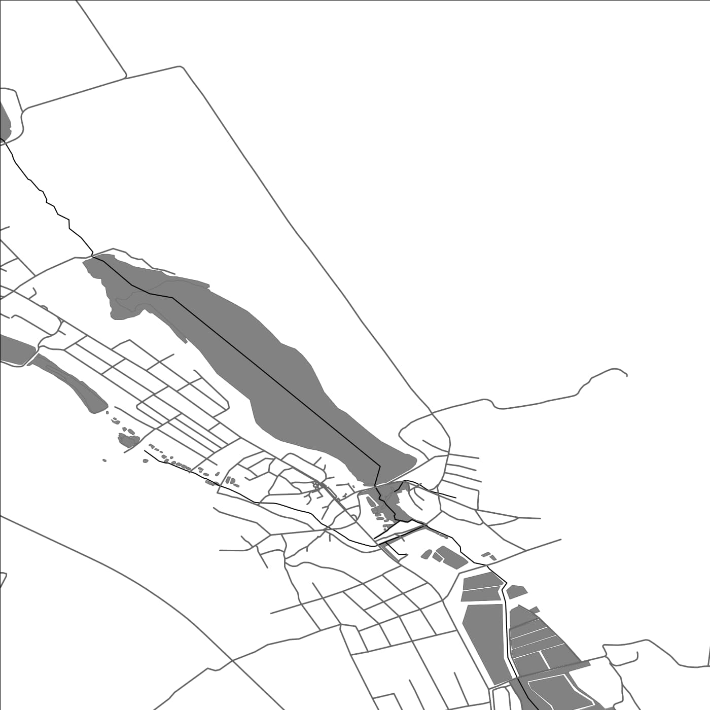 ROAD MAP OF NIMORENI, MOLDOVA BY MAPBAKES