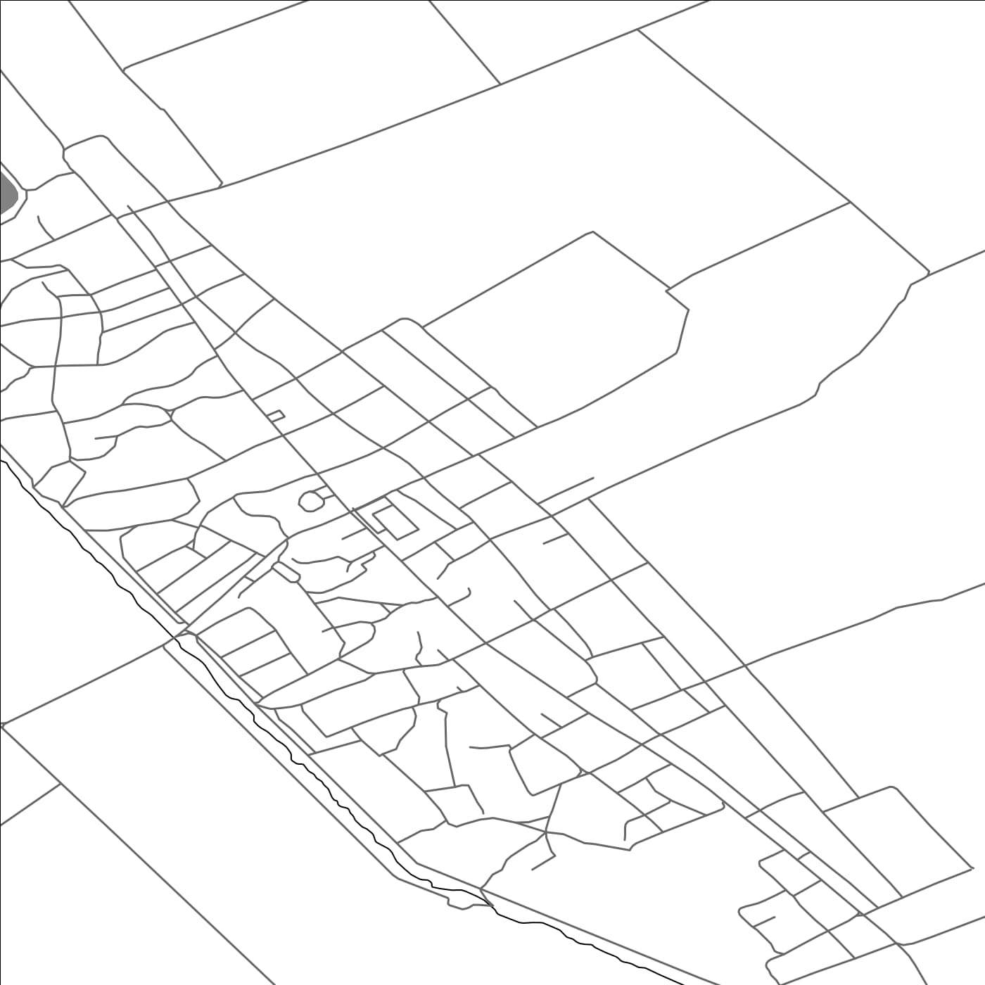 ROAD MAP OF SADACLIA, MOLDOVA BY MAPBAKES