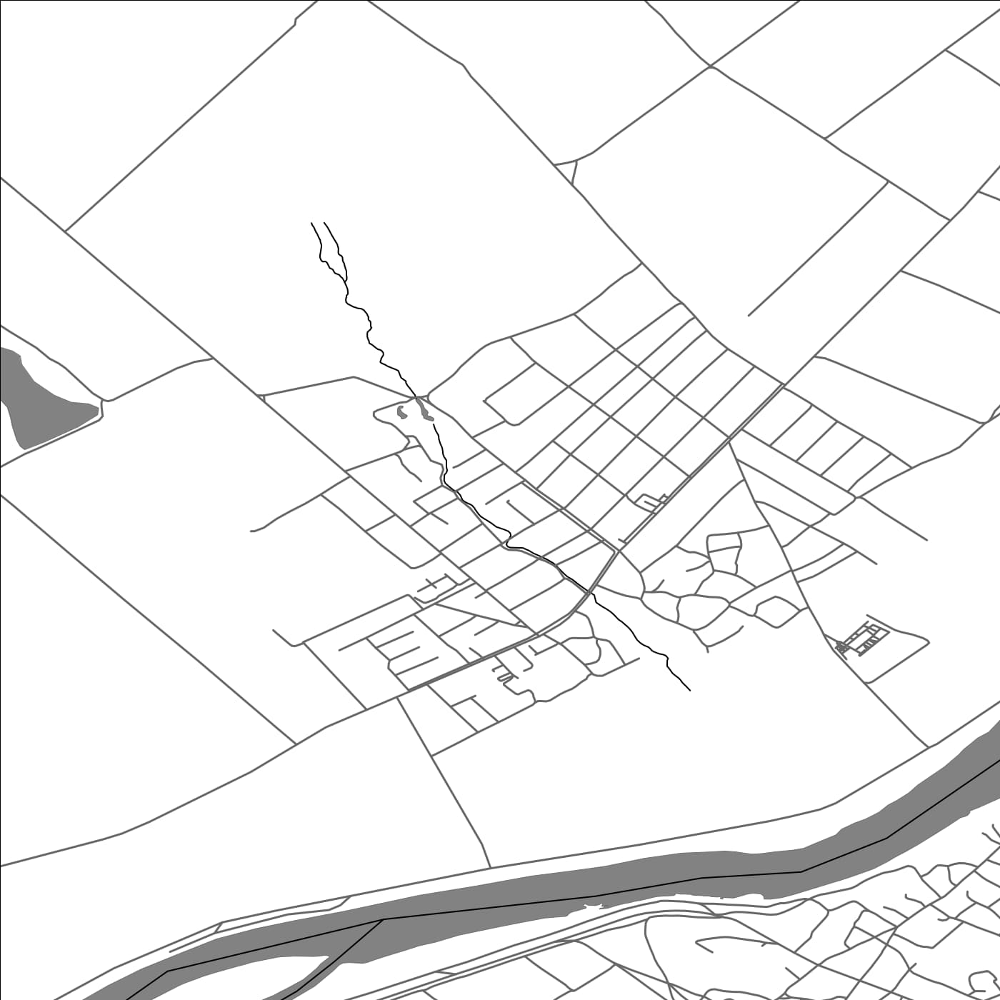 ROAD MAP OF SLOBOZIA-DUŞCA, MOLDOVA BY MAPBAKES