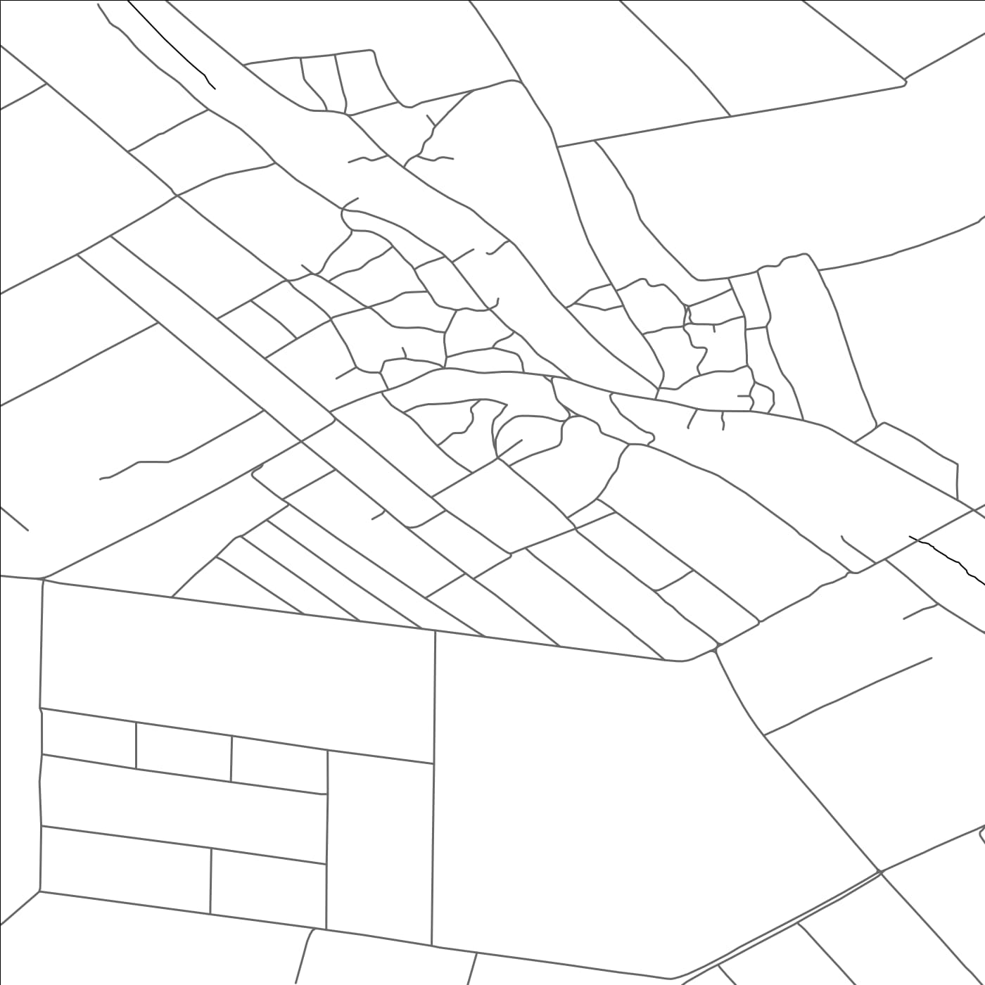 ROAD MAP OF TĂNĂTARI, MOLDOVA BY MAPBAKES