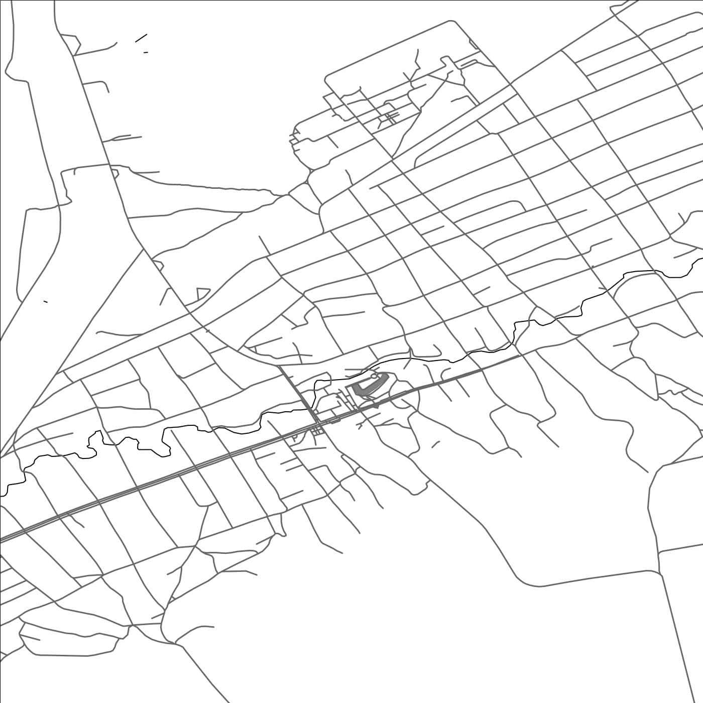 ROAD MAP OF TARACLIA, MOLDOVA BY MAPBAKES
