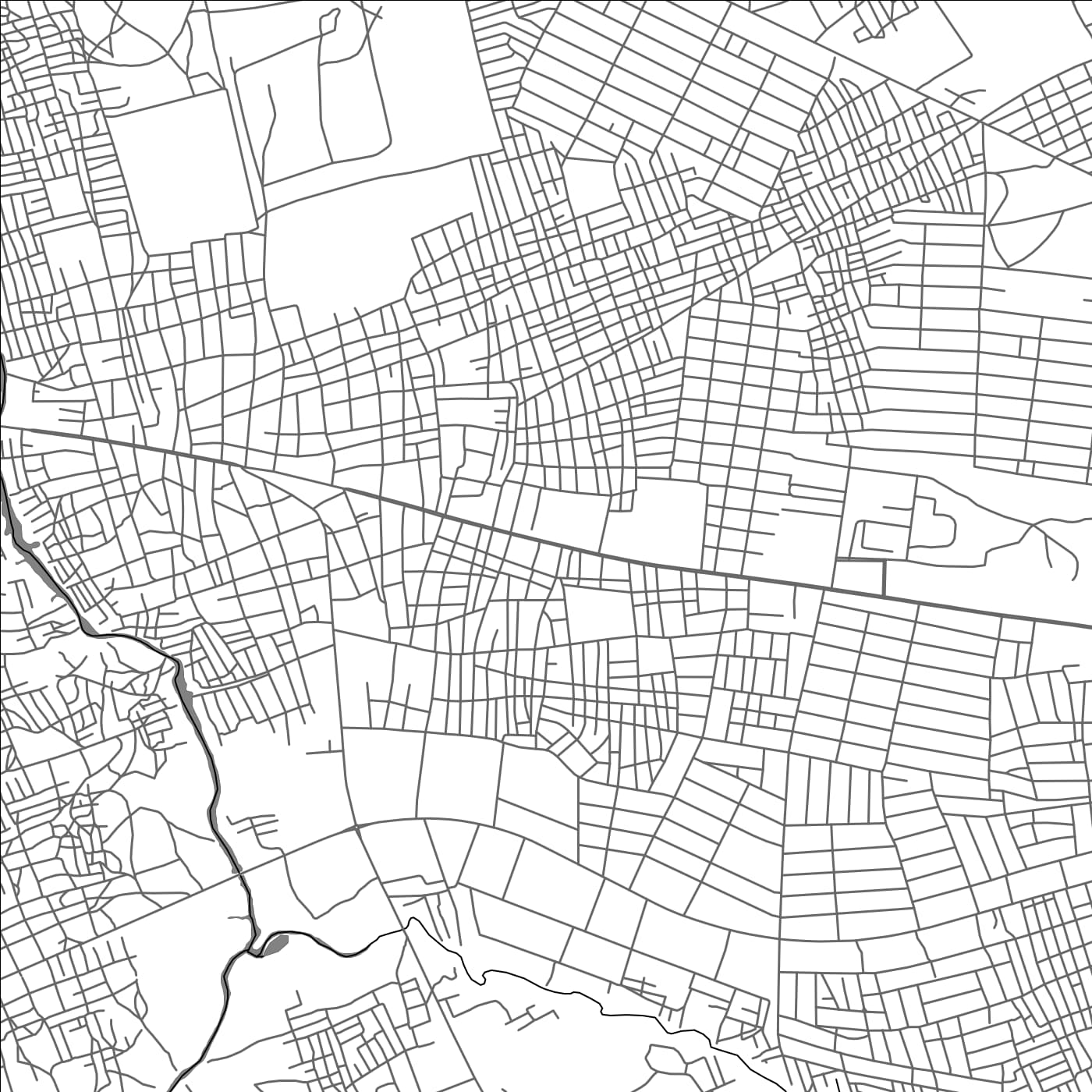 ROAD MAP OF POTISKUM, NIGERIA BY MAPBAKES