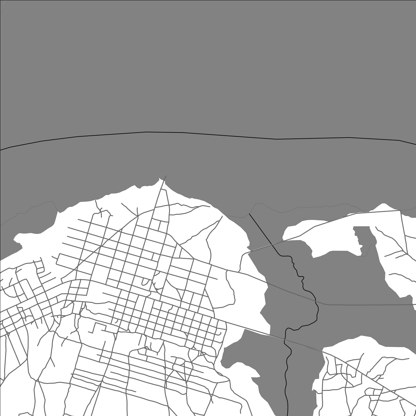 ROAD MAP OF GOUDOMP, SENEGAL BY MAPBAKES