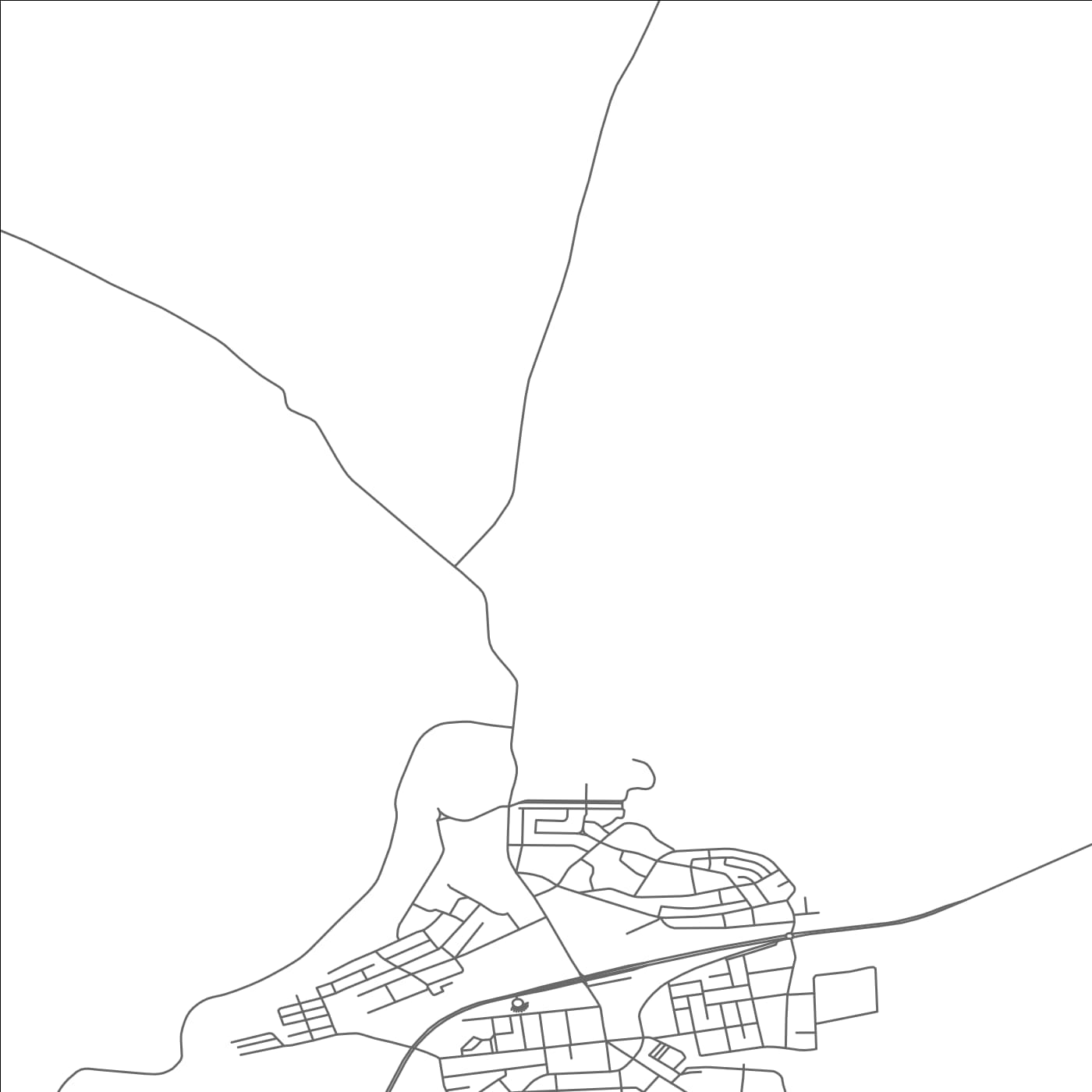 ROAD MAP OF AÏN ABID, ALGERIA BY MAPBAKES