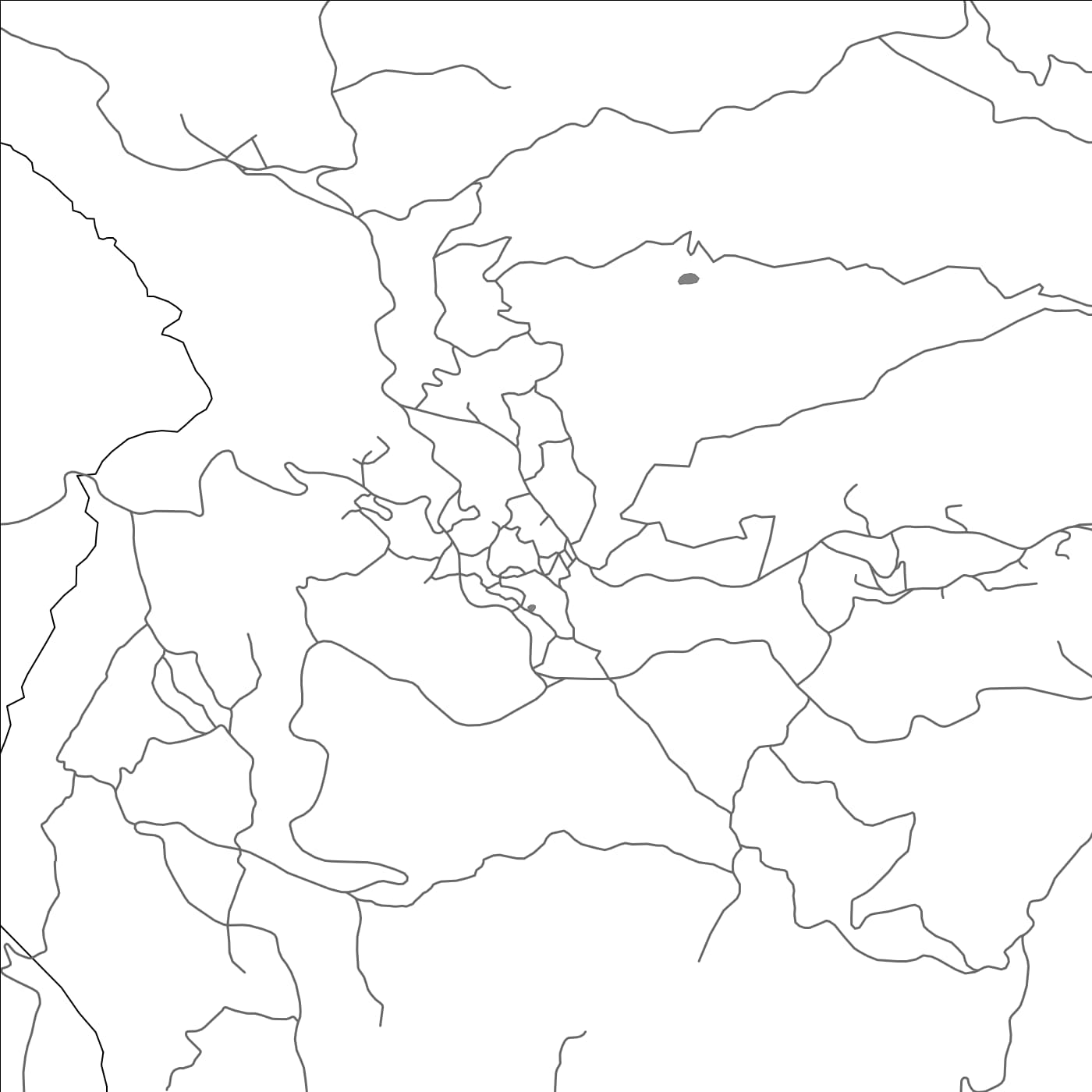 ROAD MAP OF ARHRIBS, ALGERIA BY MAPBAKES