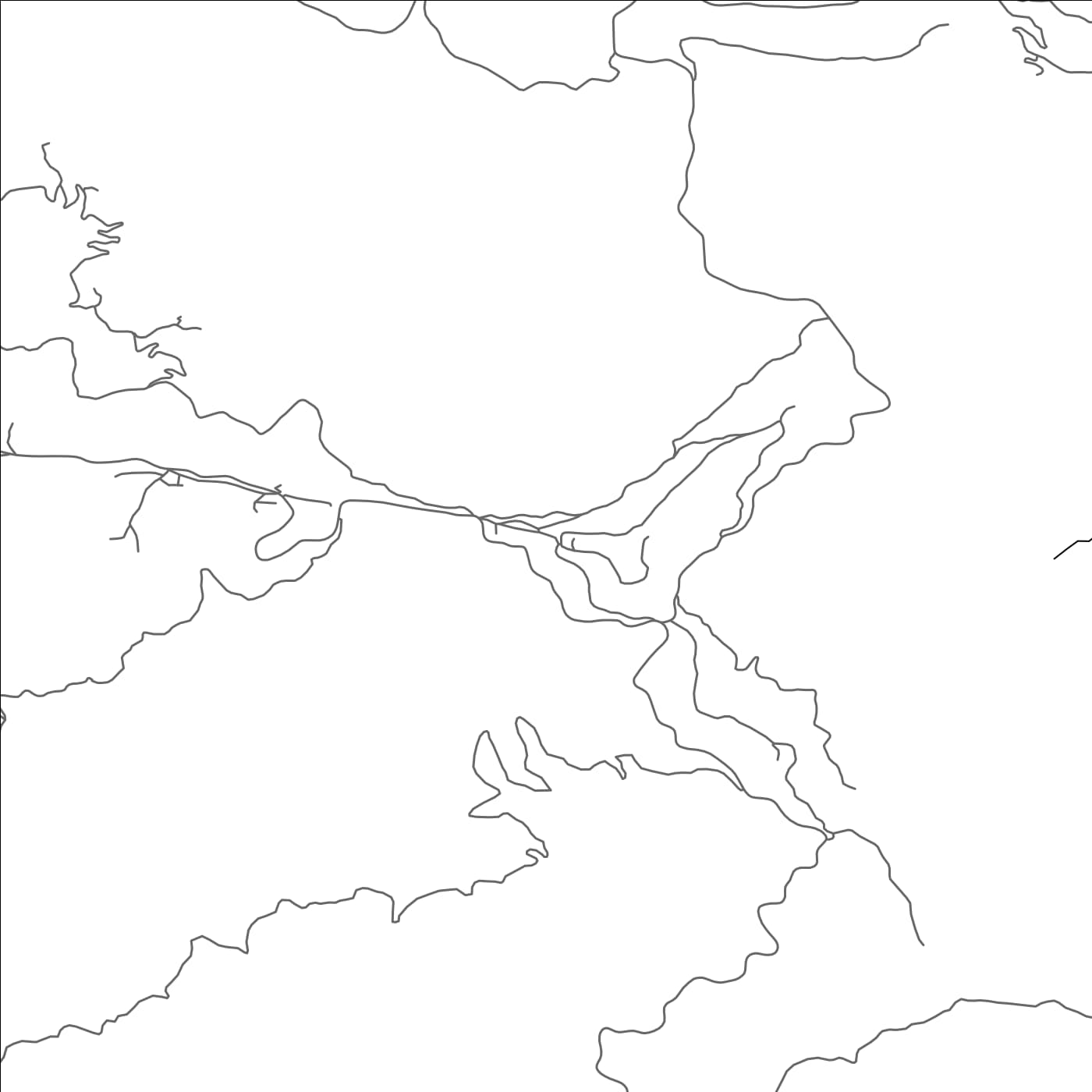 ROAD MAP OF BARBACHA, ALGERIA BY MAPBAKES