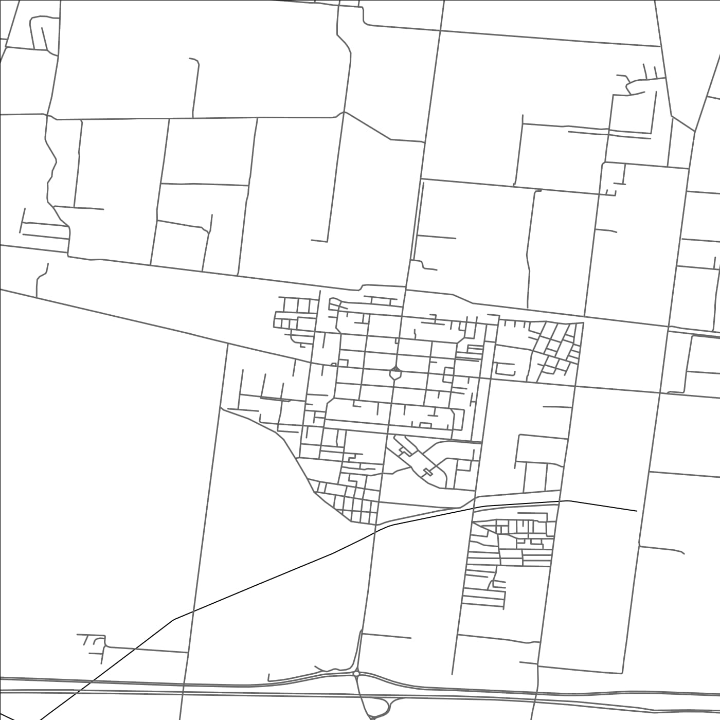 ROAD MAP OF MOUZAÏA, ALGERIA BY MAPBAKES