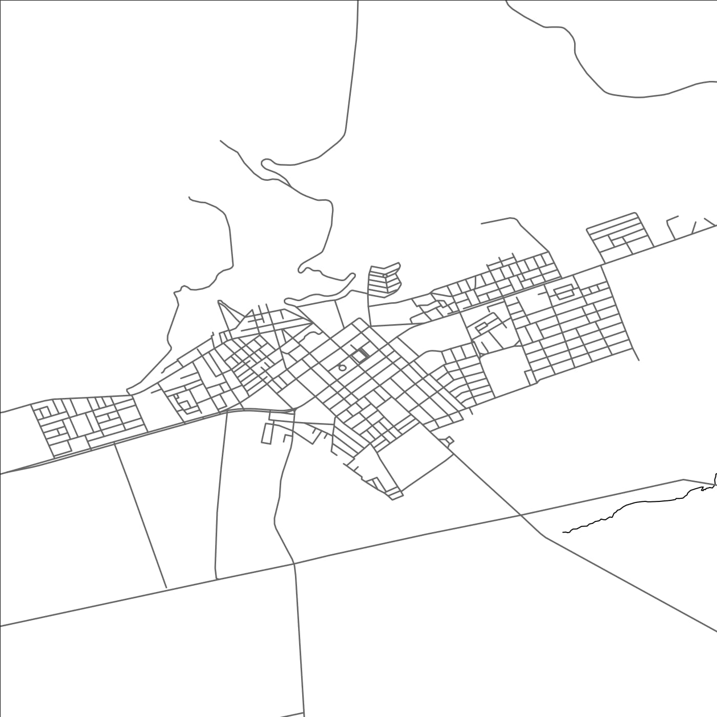 ROAD MAP OF SFIZEF, ALGERIA BY MAPBAKES