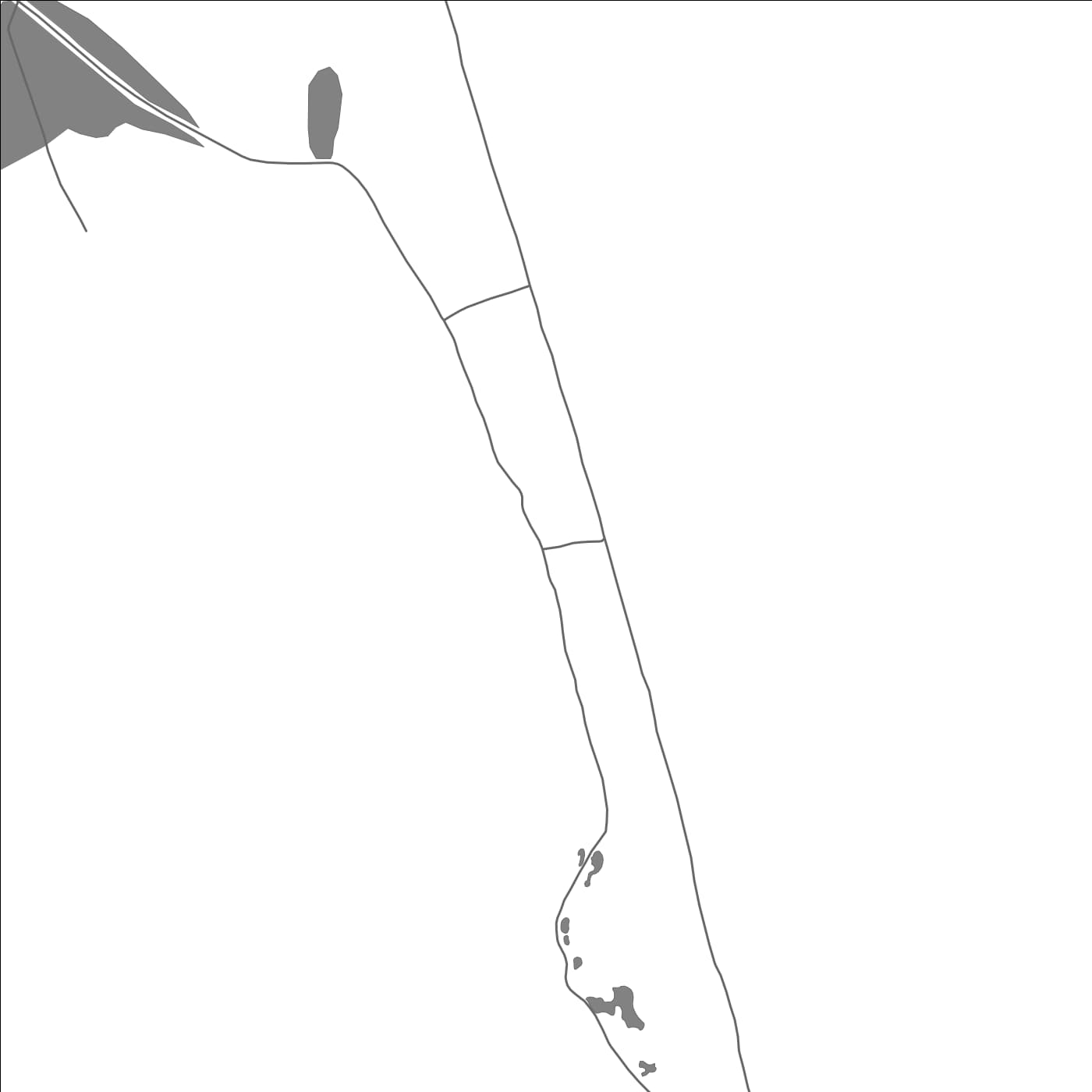 ROAD MAP OF TEKUANGA, KIRIBATI BY MAPBAKES
