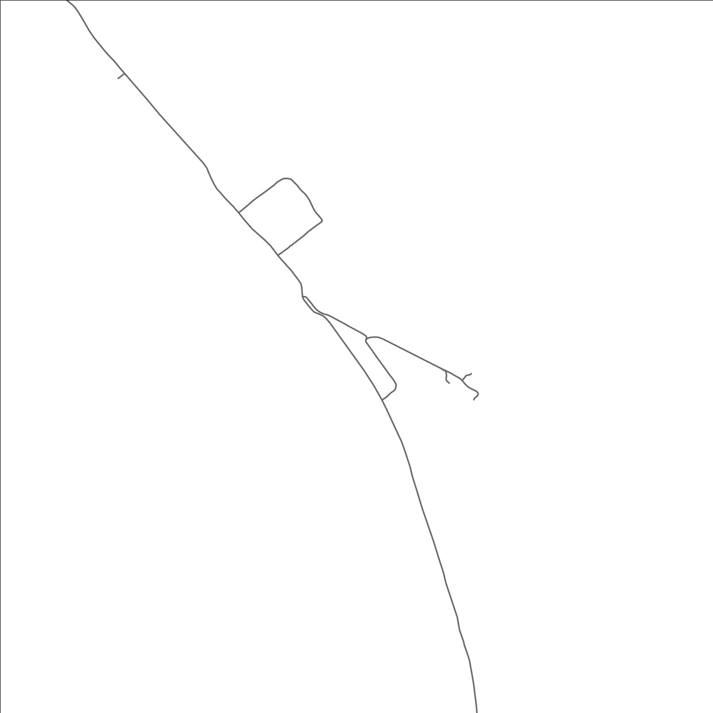 ROAD MAP OF TUARABU, KIRIBATI BY MAPBAKES