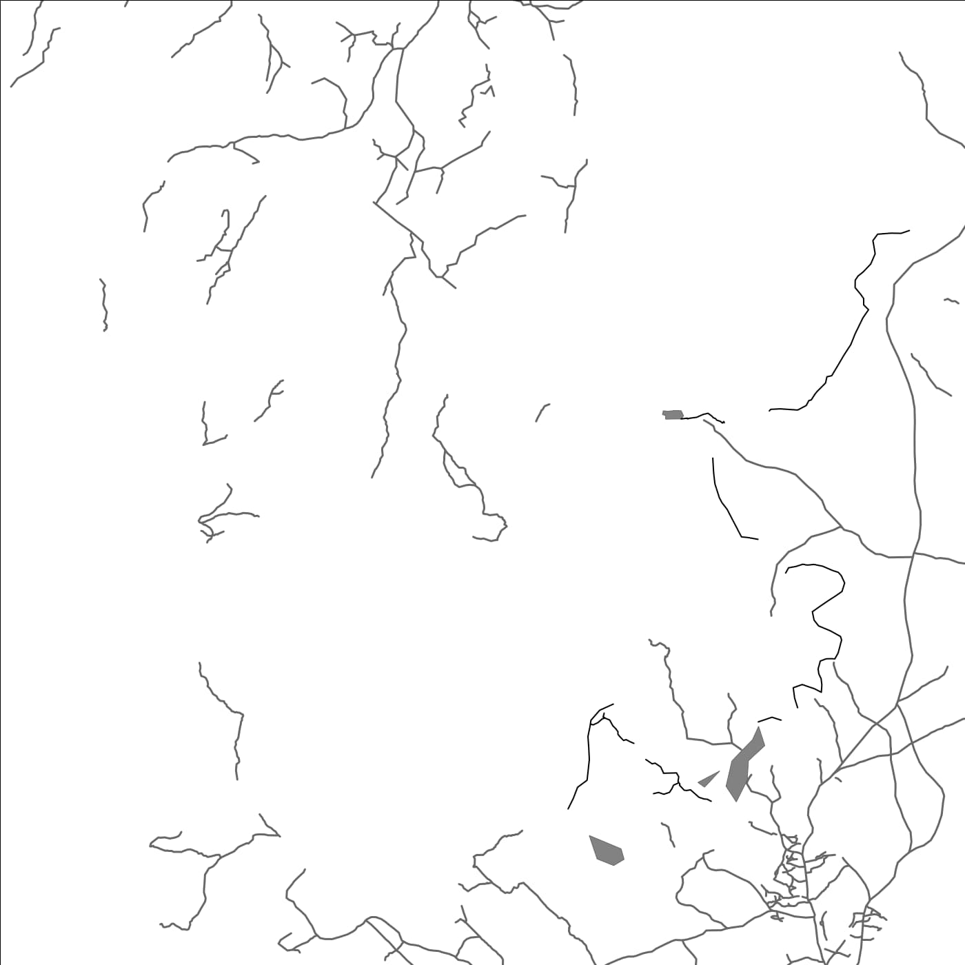 ROAD MAP OF MOTEMA, SIERRA LEONE BY MAPBAKES