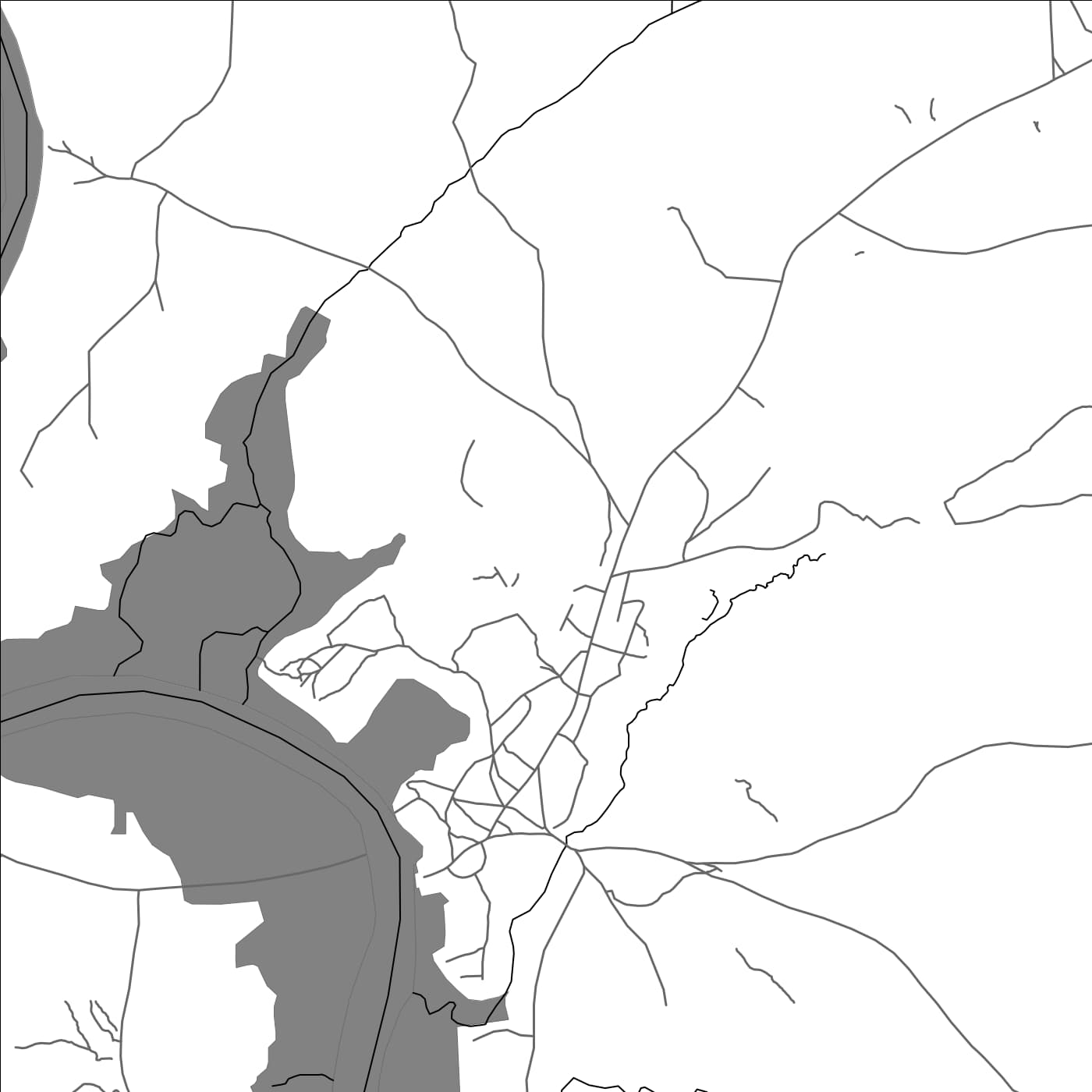 ROAD MAP OF ROKUPR, SIERRA LEONE BY MAPBAKES