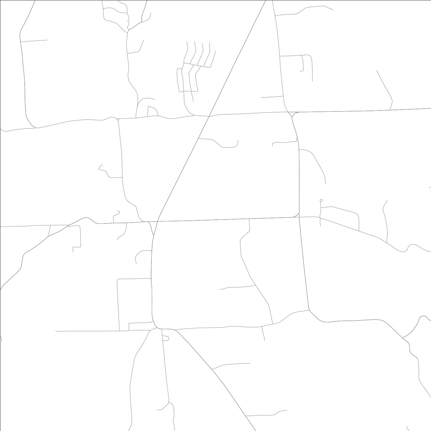 ROAD MAP OF BETHLEHEM VILLAGE, CONNECTICUT BY MAPBAKES