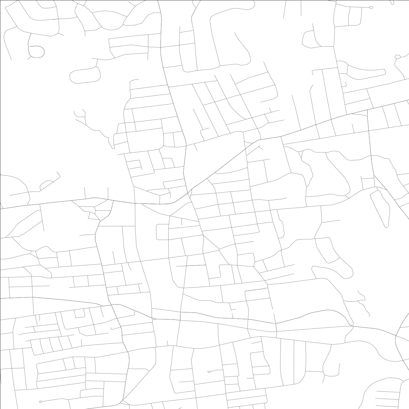 ROAD MAP OF BRISTOL, CONNECTICUT BY MAPBAKES