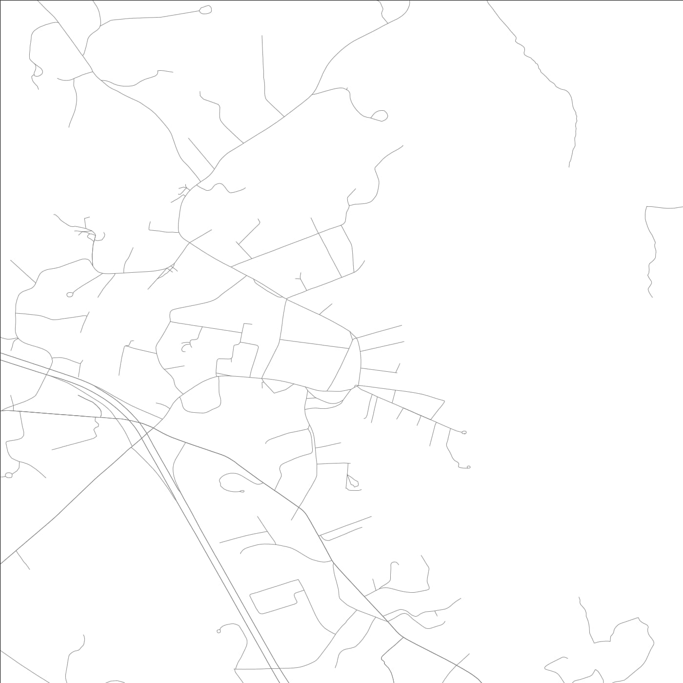 ROAD MAP OF ESSEX VILLAGE, CONNECTICUT BY MAPBAKES