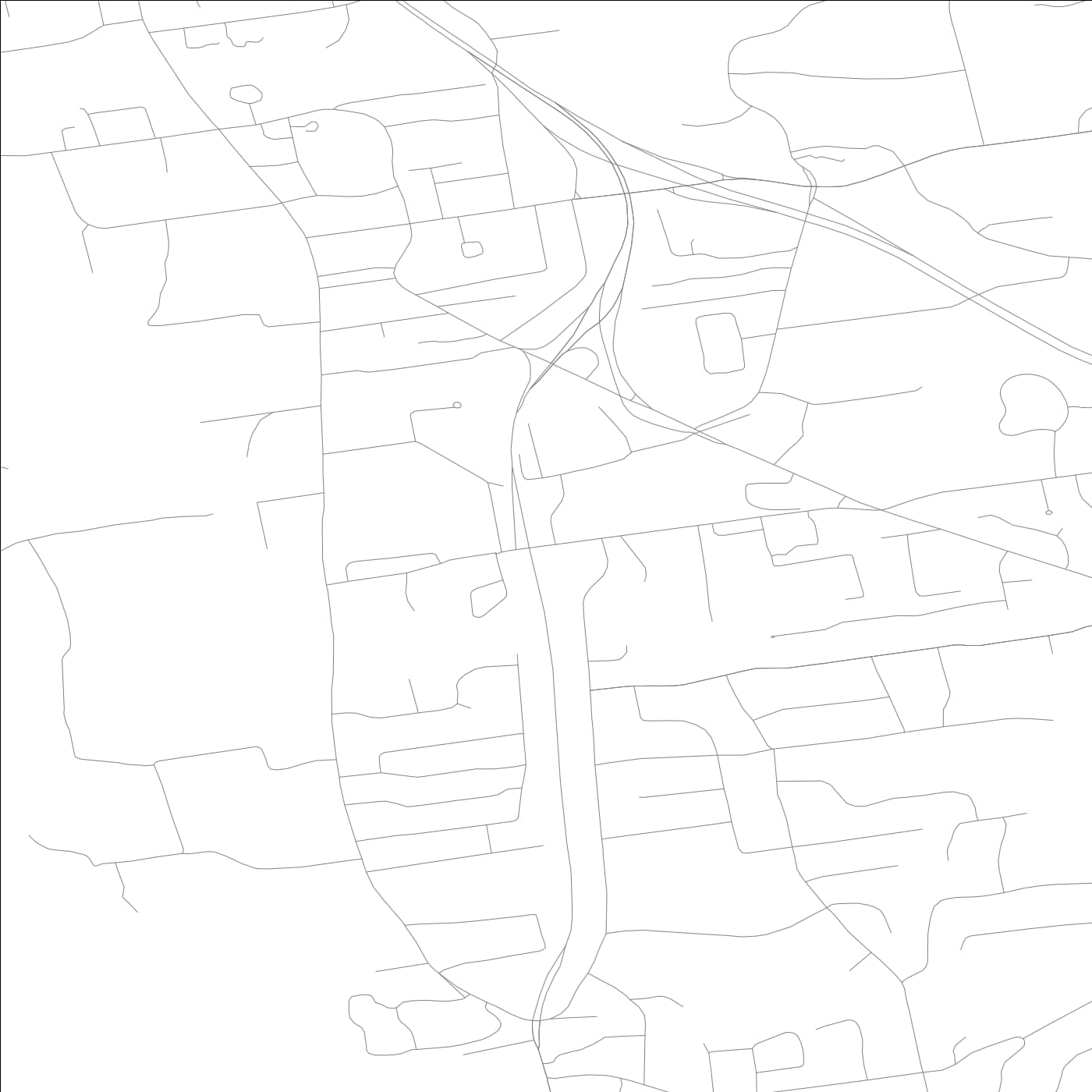 ROAD MAP OF GLASTONBURY CENTER, CONNECTICUT BY MAPBAKES
