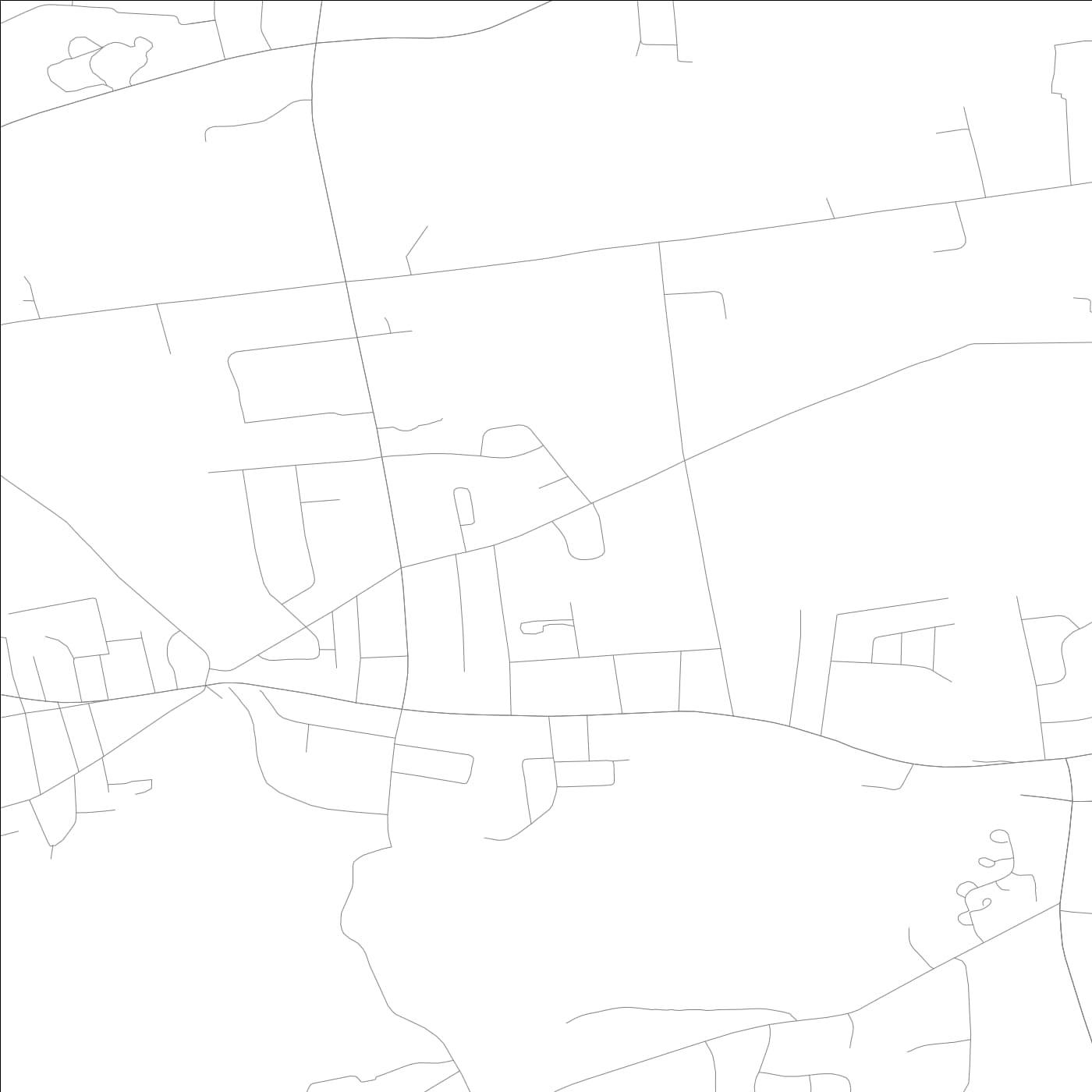 ROAD MAP OF HAZARDVILLE, CONNECTICUT BY MAPBAKES