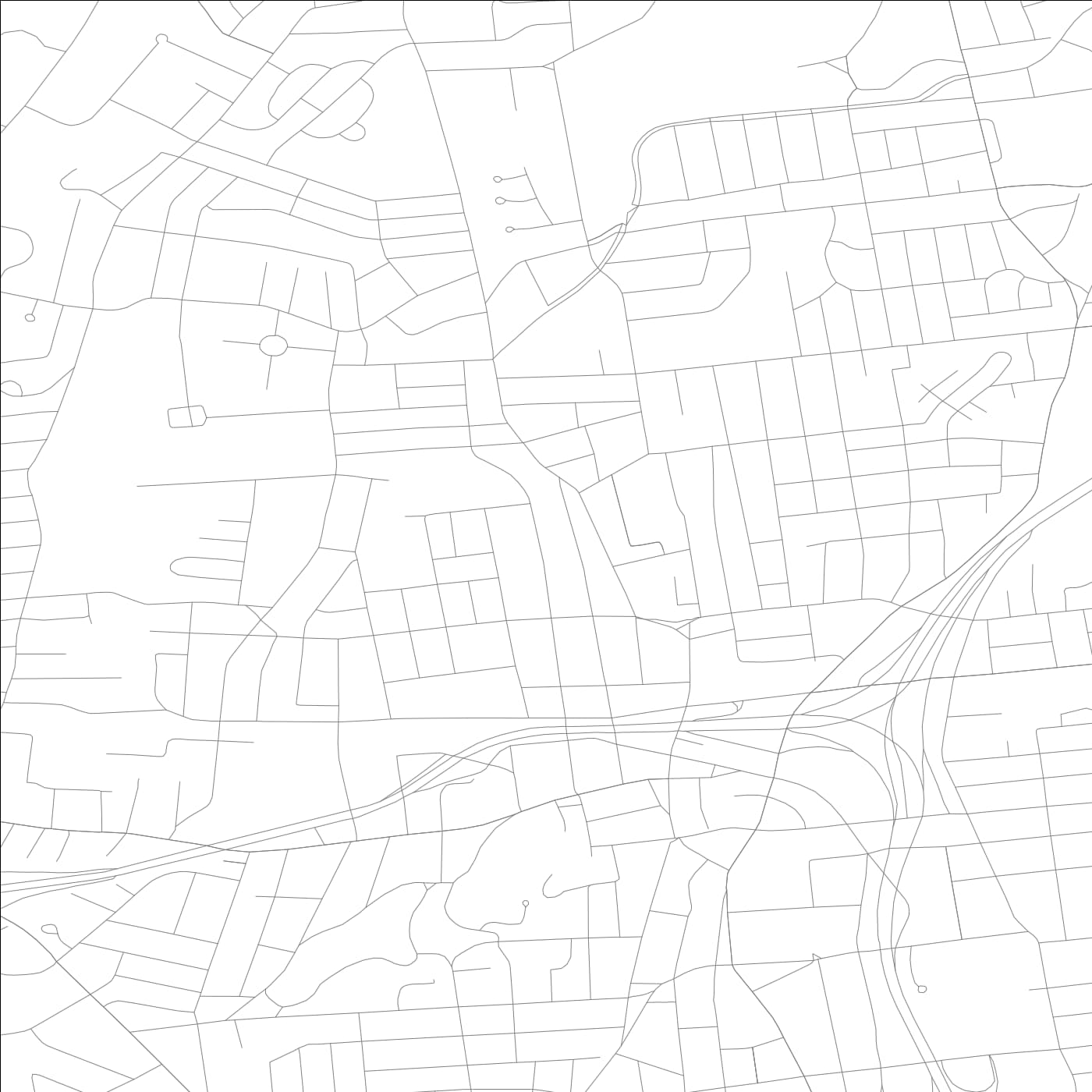 ROAD MAP OF NEW BRITAIN, CONNECTICUT BY MAPBAKES