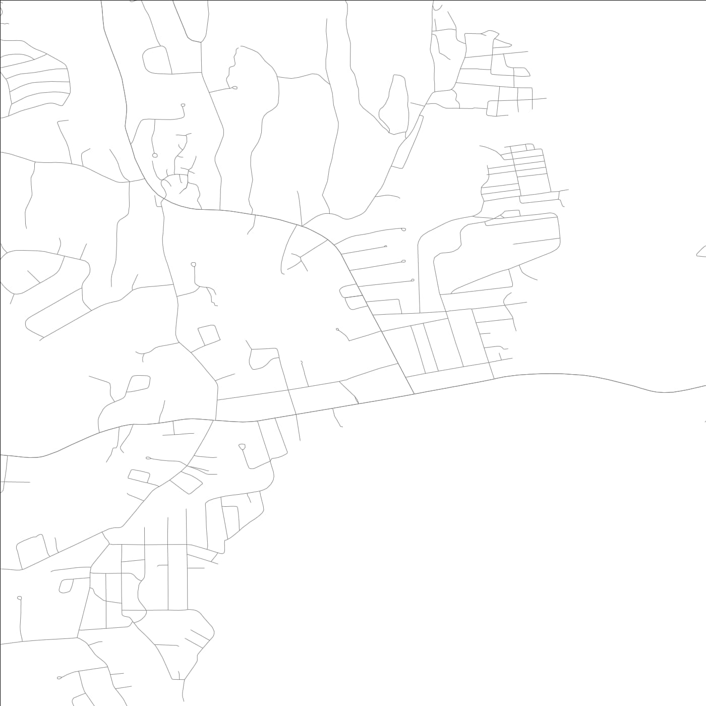ROAD MAP OF NIANTIC, CONNECTICUT BY MAPBAKES