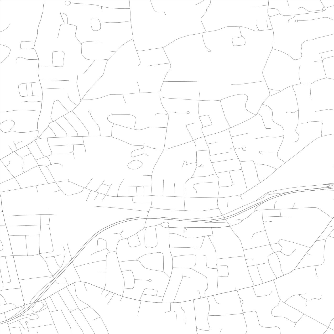 ROAD MAP OF NOROTON HEIGHTS, CONNECTICUT BY MAPBAKES