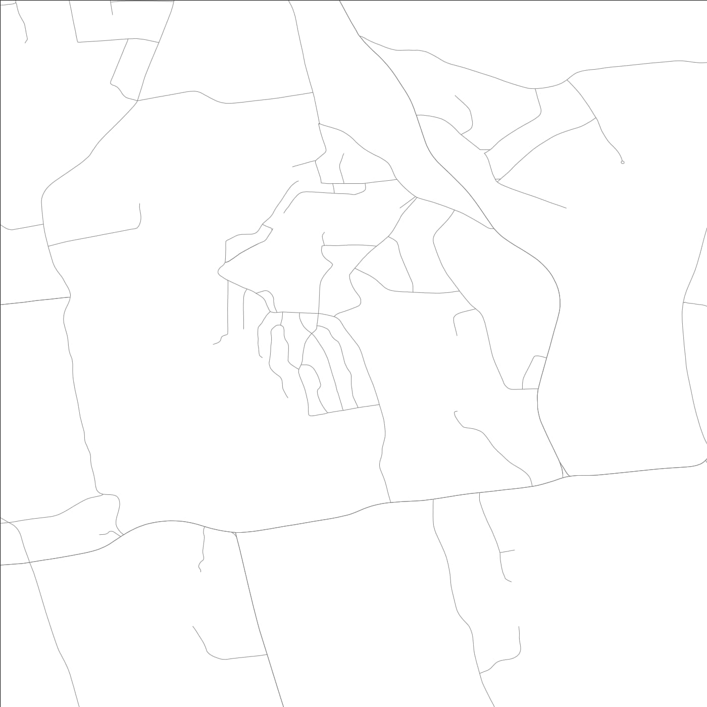 ROAD MAP OF NORTHWEST HARWINTON, CONNECTICUT BY MAPBAKES