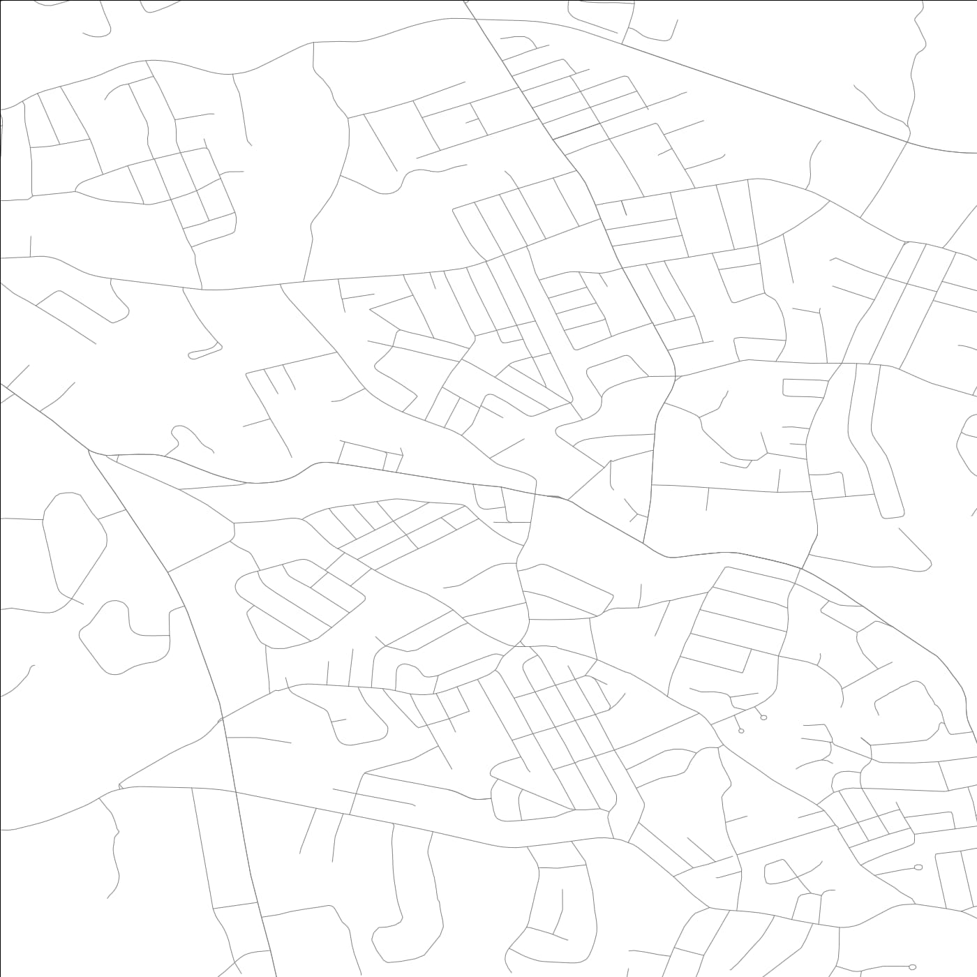 ROAD MAP OF OAKVILLE, CONNECTICUT BY MAPBAKES