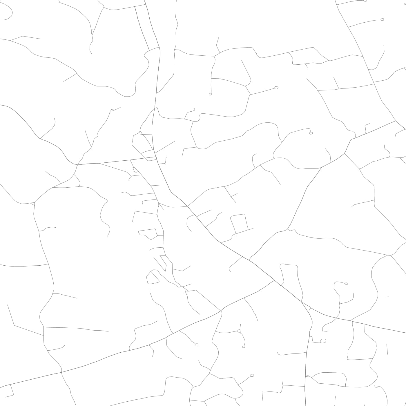 ROAD MAP OF WILTON CENTER, CONNECTICUT BY MAPBAKES