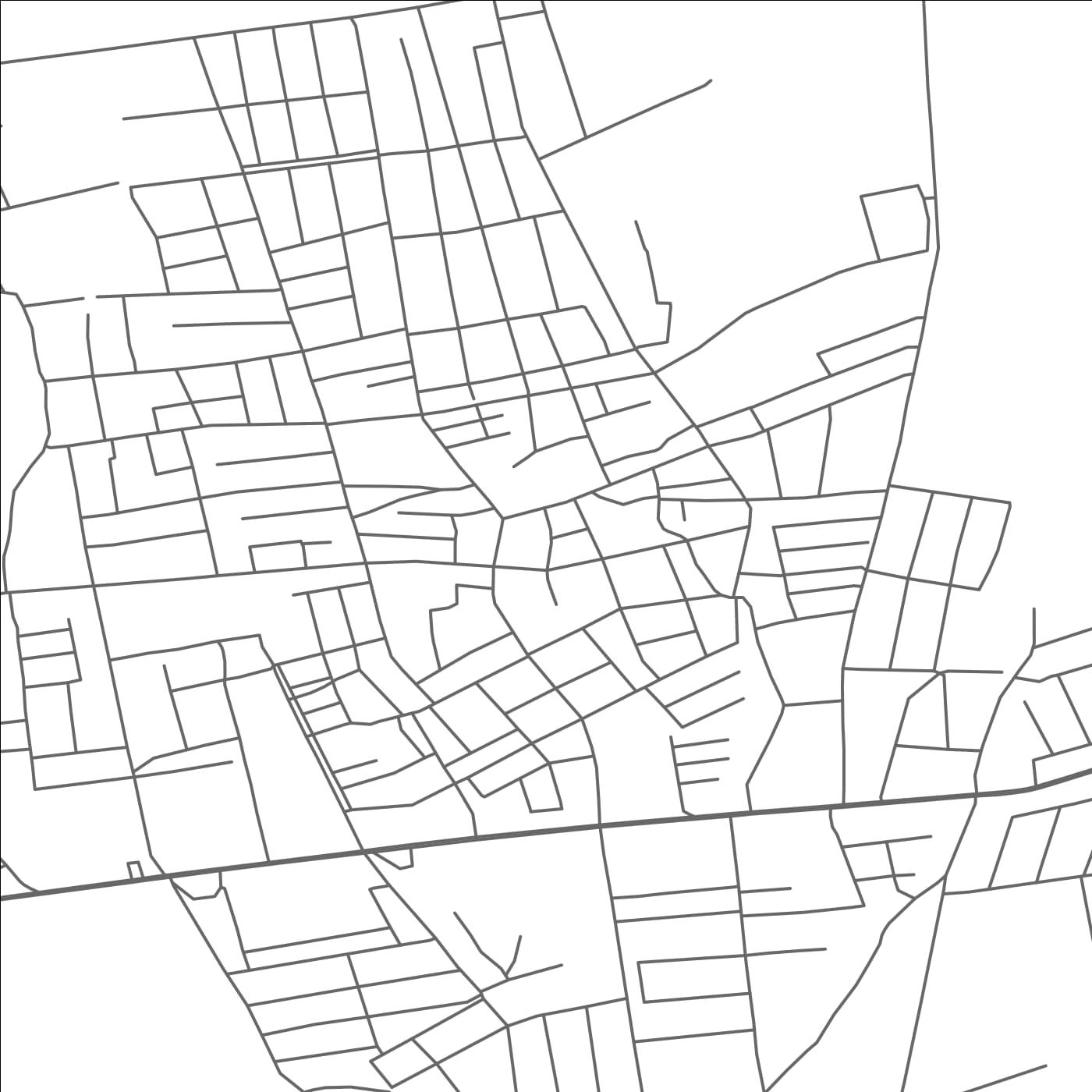 ROAD MAP OF YOZYOVON, UZBEKISTAN BY MAPBAKES