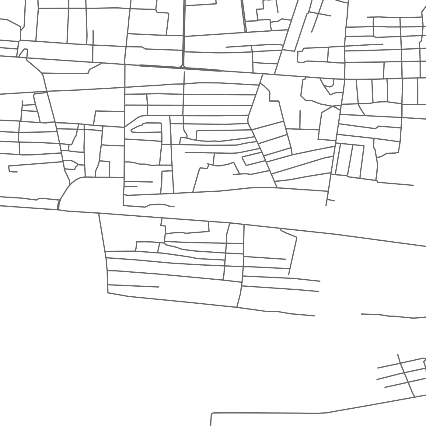 ROAD MAP OF ZARBDOR SHAHARCHASI, UZBEKISTAN BY MAPBAKES
