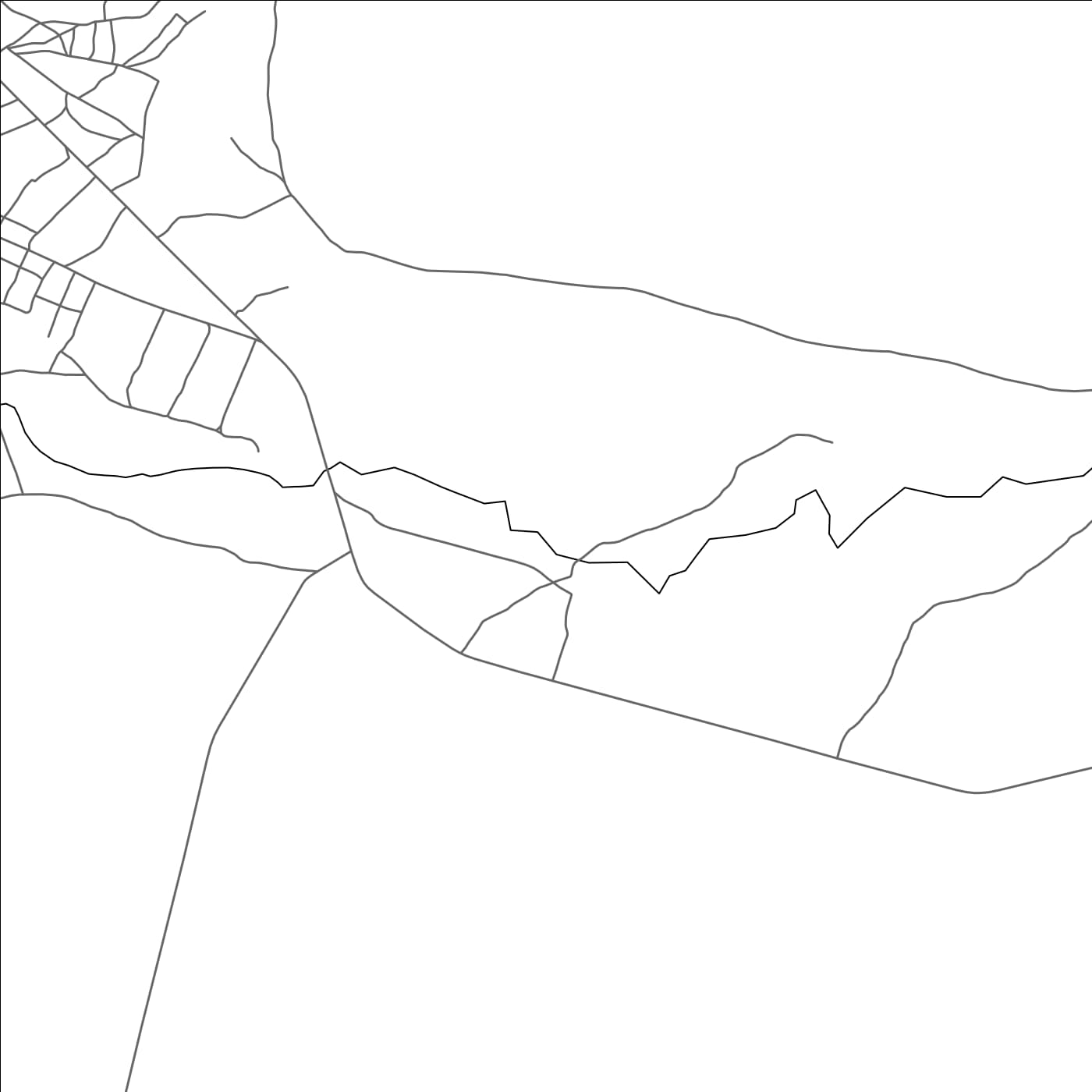 ROAD MAP OF LUKULU, ZAMBIA BY MAPBAKES