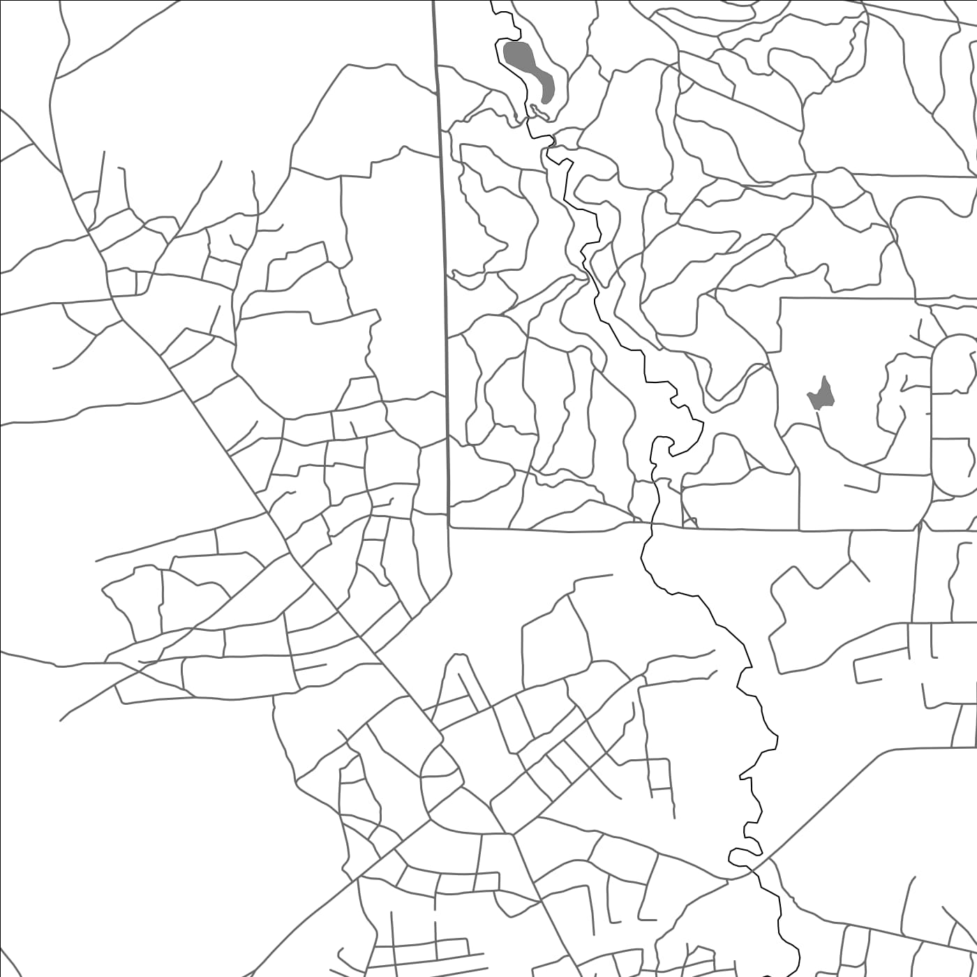 ROAD MAP OF SOLWEZI, ZAMBIA BY MAPBAKES