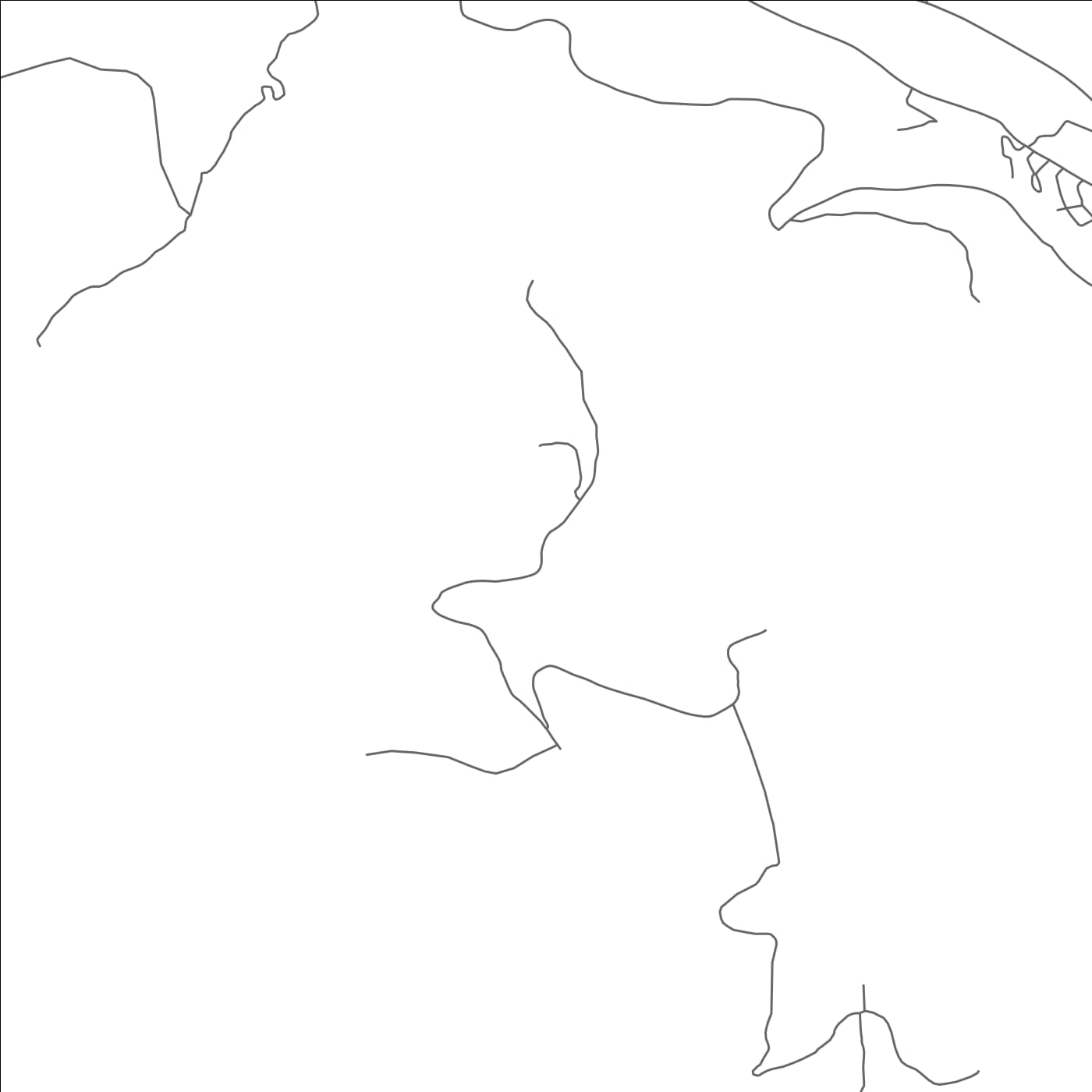 ROAD MAP OF YEMASSEE, SOUTH CAROLINA BY MAPBAKES
