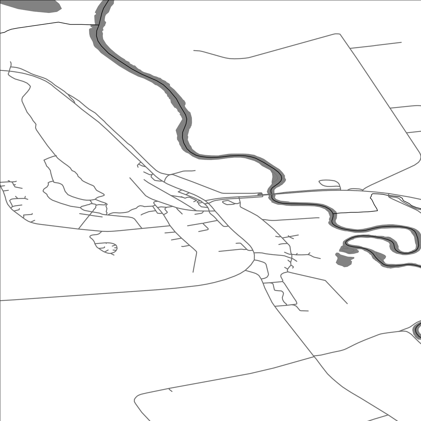 ROAD MAP OF VARMAHLID, ICELAND BY MAPBAKES