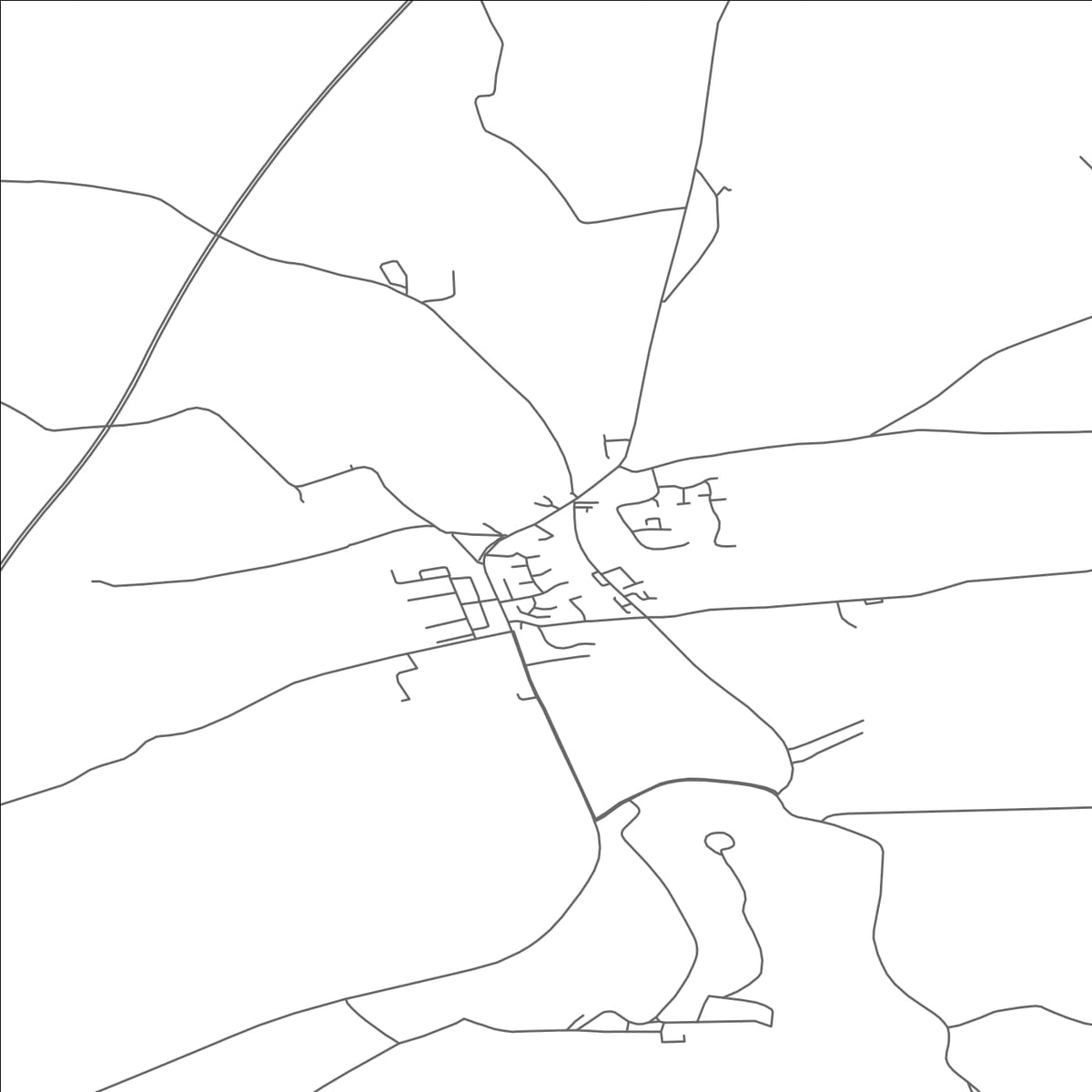 ROAD MAP OF RATHCORMACK, IRELAND BY MAPBAKES