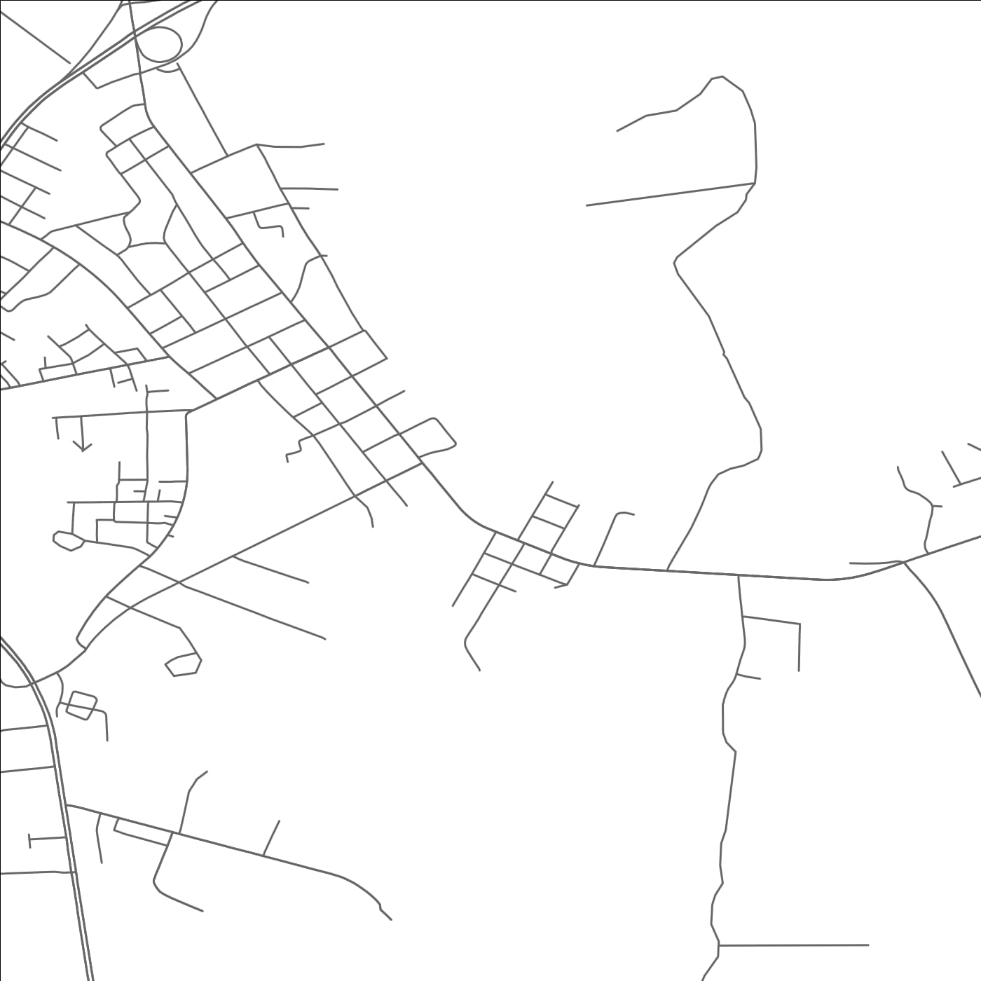 ROAD MAP OF WINDSOR, NORTH CAROLINA BY MAPBAKES
