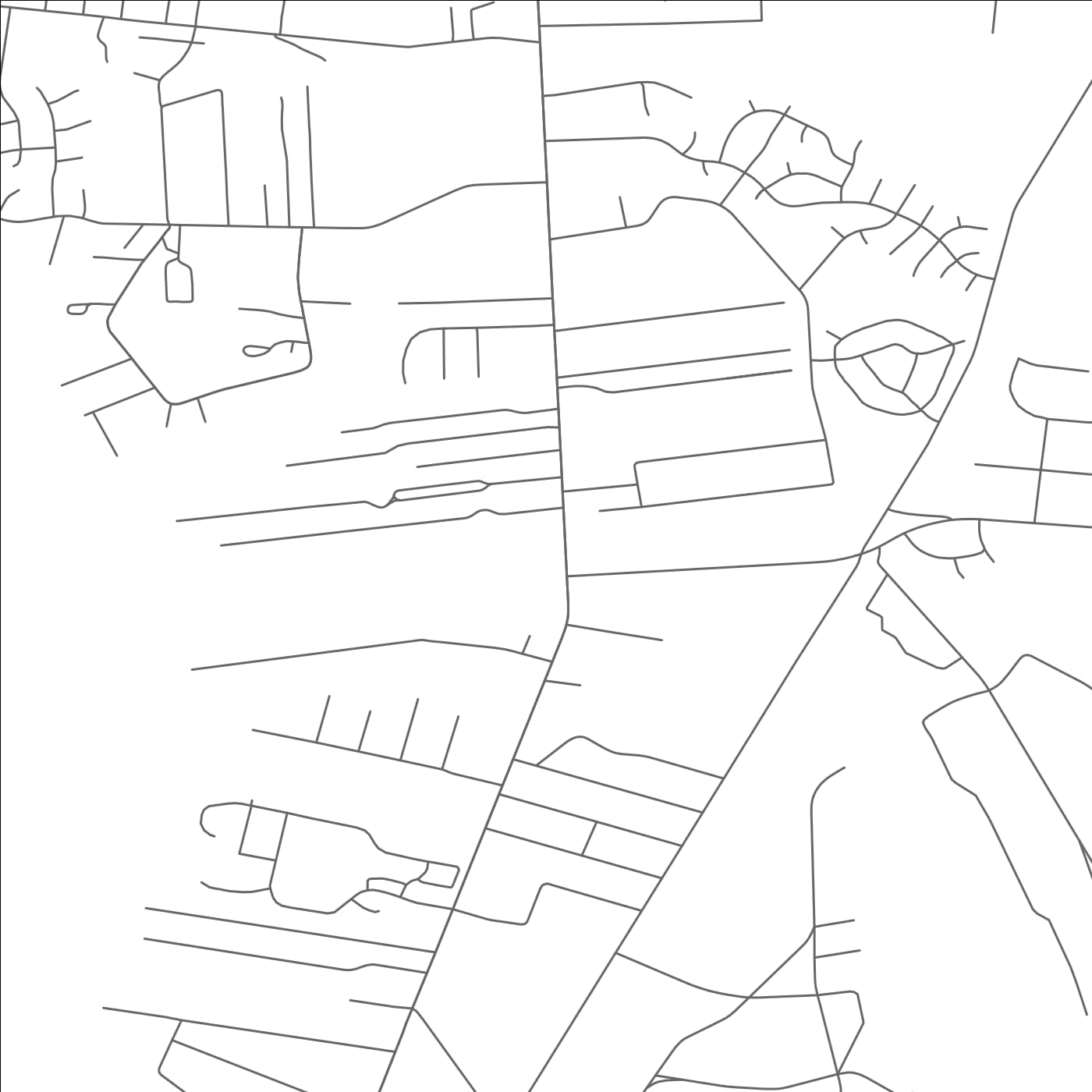 ROAD MAP OF WRIGHTSBORO, NORTH CAROLINA BY MAPBAKES
