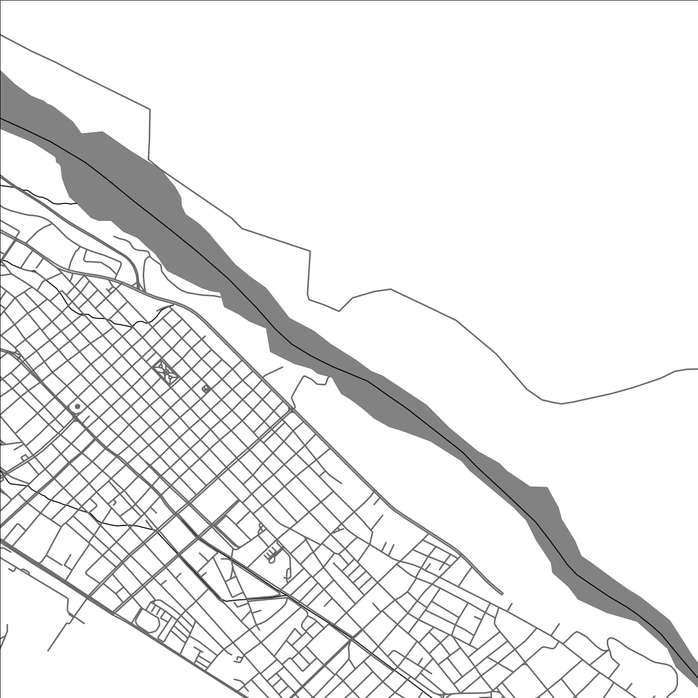 ROAD MAP OF BARINAS, VENEZUELA BY MAPBAKES