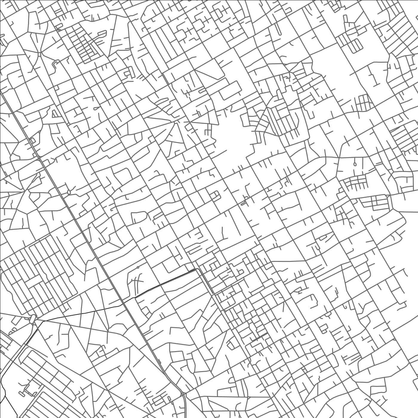 ROAD MAP OF CABIMAS, VENEZUELA BY MAPBAKES