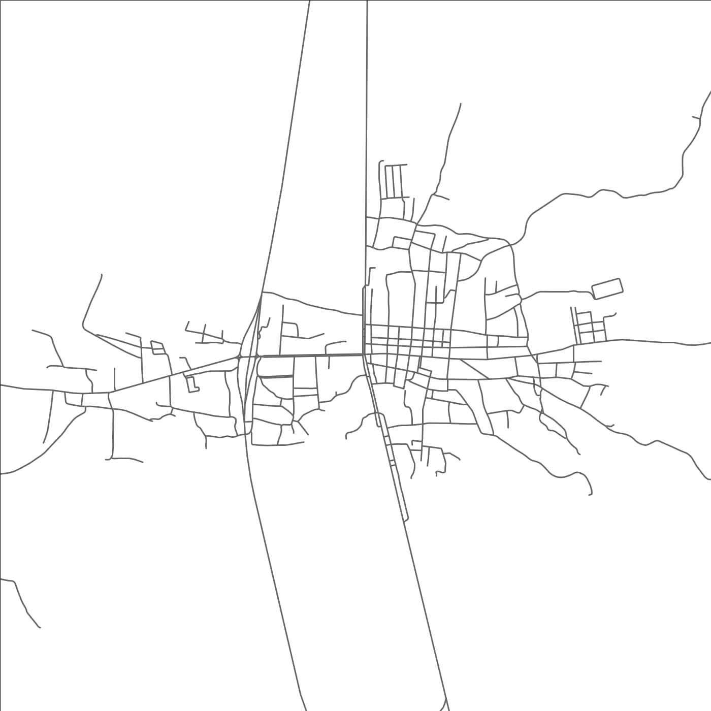 ROAD MAP OF SAN MATEO, VENEZUELA BY MAPBAKES
