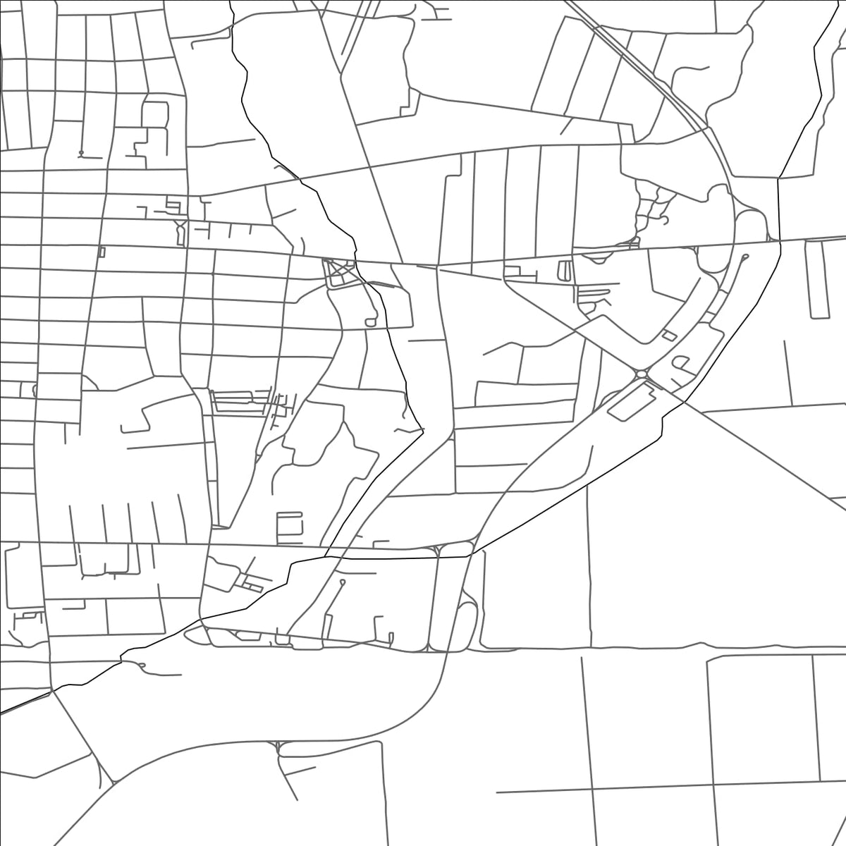 ROAD MAP OF RUMA, SERBIA BY MAPBAKES