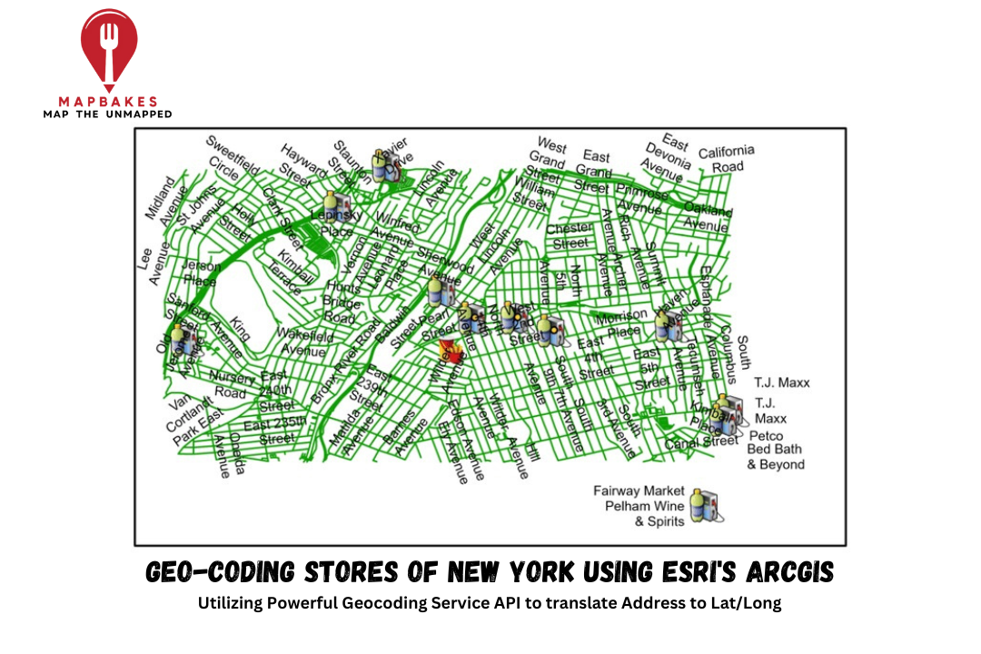 Geo-Coding Stores of New York using ESRI'S ArcGIS