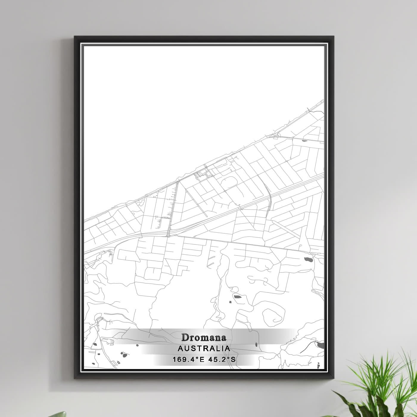 ROAD MAP OF DROMANA, AUSTRALIA BY MAPBAKES