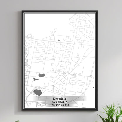 ROAD MAP OF DRYSDALE, AUSTRALIA BY MAPBAKES