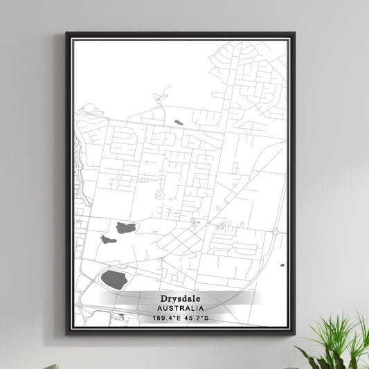 ROAD MAP OF DRYSDALE, AUSTRALIA BY MAPBAKES