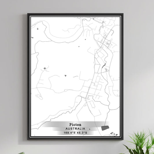 ROAD MAP OF PICTON, AUSTRALIA BY MAPBAKES