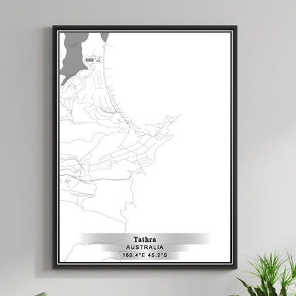 ROAD MAP OF TATHRA, AUSTRALIA BY MAPBAKES