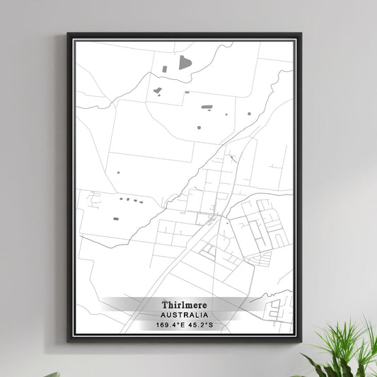 ROAD MAP OF THIRLMERE, AUSTRALIA BY MAPBAKES