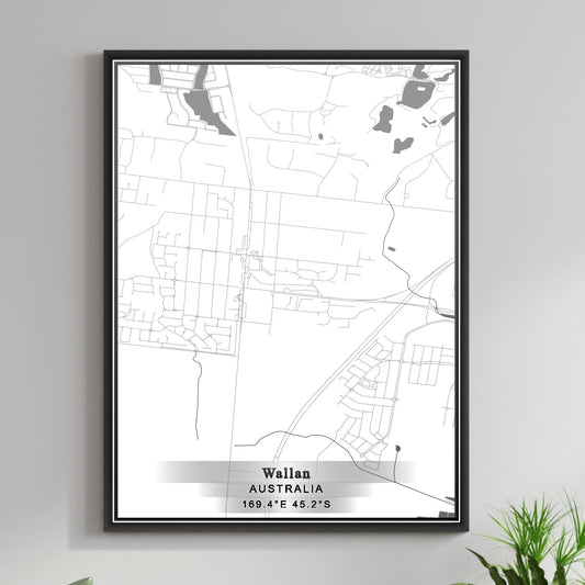 ROAD MAP OF WALLAN, AUSTRALIA BY MAPBAKES